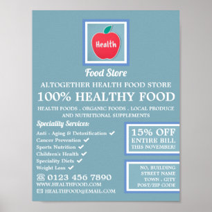 Health Food Store Poster