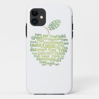 Health Green Eco Friendly iPhone 11 Hoesje