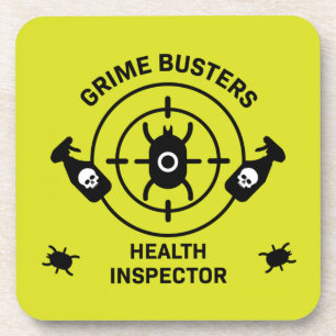 Health Inspecteur Bier Onderzetter