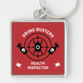 Health Inspecteur Sleutelhanger (Voorkant)