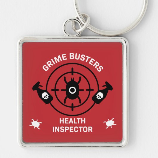 Health Inspecteur Sleutelhanger (Voorkant)