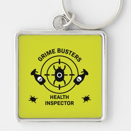 Health Inspecteur Sleutelhanger (Voorkant)