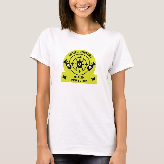Health Inspecteur T-shirt (Voorkant)