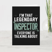 Health Inspector Job Profession Public Health _1  Kaart (Voorkant)