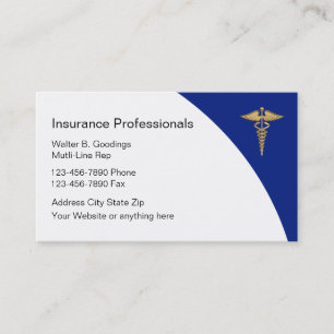 Health Insurace Visitekaartjes