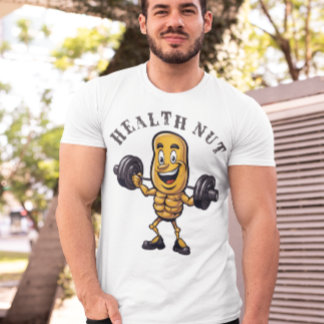 💪Health Nut Fun T-shirt 🥜
