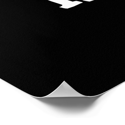 Health Nut Funny Exercise Peanut Pun Dark BG Poster (Hoek)