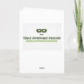 Health Nut Happy Birthday Kaart (Achterkant)