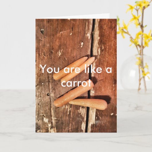 Health Nut Happy Birthday Kaart (Gele Bloem)