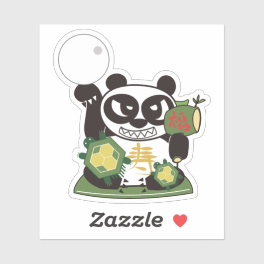Health Panda God Sticker (Vel)