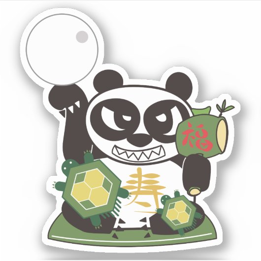 Health Panda God Sticker (Voorkant)