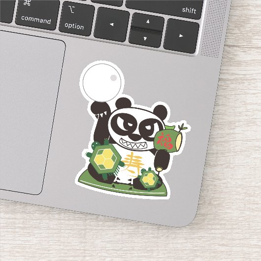 Health Panda God Sticker (Detail)