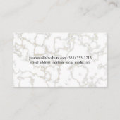 Health Spa oliën en zouten Visitekaartje (Achterkant)