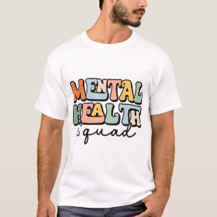 Health Squad Hersenziekte Geestelijk gezondheidsbe T-shirt