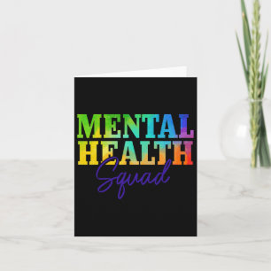 Health Squad Mental Health Awareness Maand Problee Kaart