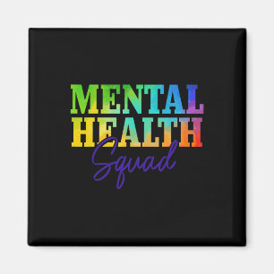 Health Squad Mental Health Awareness Maand Problee Magneet
