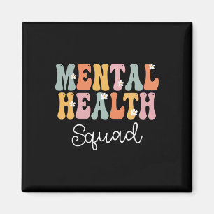 Health Squad Week Groovy Waarderingsdag voor Vrouw Magneet