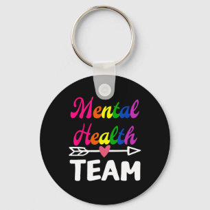 Health Team Bewustzijn Therapeut Mannen Vrouwen On Sleutelhanger