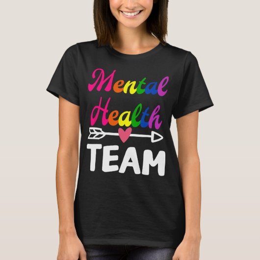 Health Team Bewustzijn Therapeut Mannen Vrouwen On T-shirt (Voorkant)