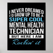 Health Technician Fun Gift Poster (Voorkant)