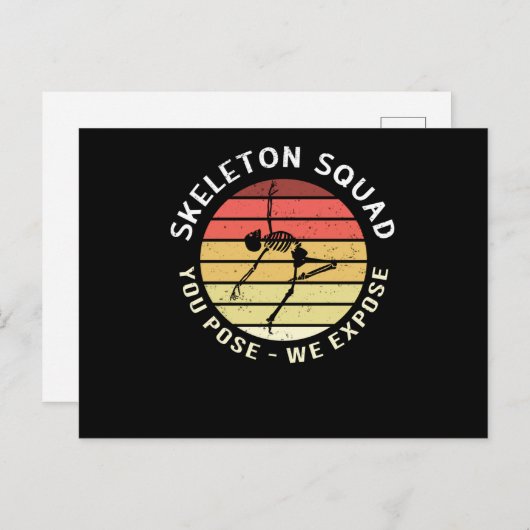 Health Technician Student Radiologist X-ray Briefkaart (Voorkant / Achterkant)