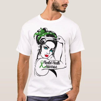 Health Warrior Rosie De Riveter Pin Up T-shirt