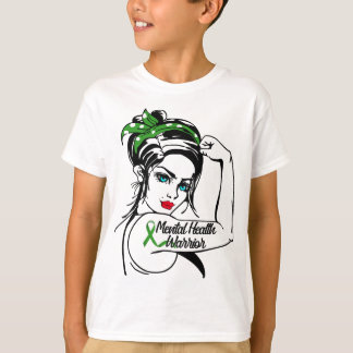 Health Warrior Rosie De Riveter Pin Up T-shirt