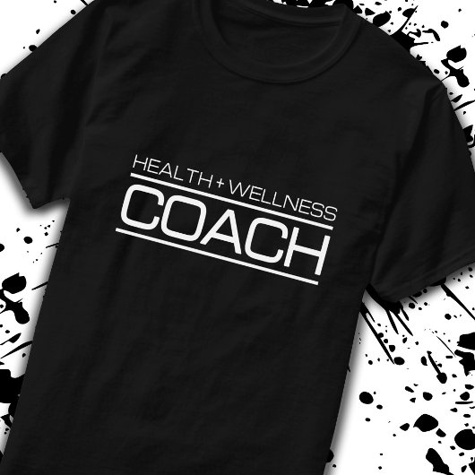 Health Wellness Coach Fitness Personal Trainer Gym T-shirt