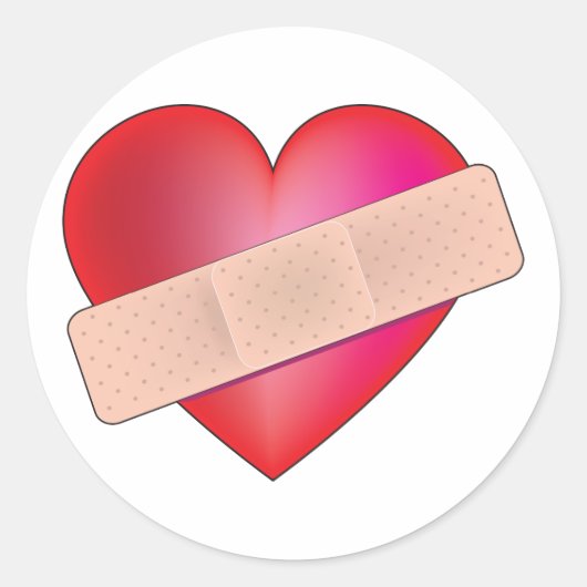 Healthart Ronde Sticker (Voorkant)