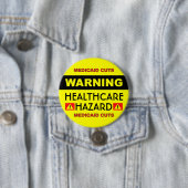 Healthcare Hazard™ Knop Ronde Button 7,6 Cm (In situ)