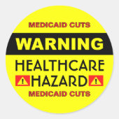 Healthcare Hazard™ Stickers (Voorkant)