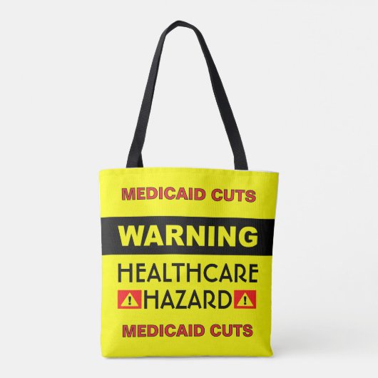 Healthcare Hazard™ Tote Bag (Achterkant)