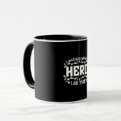 Healthcare Hero Lab Tech Laboratory Technicia Mok (Voorkant links)