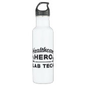 Healthcare Hero Lab Tech Laboratory Technicia Waterfles (Voorkant)