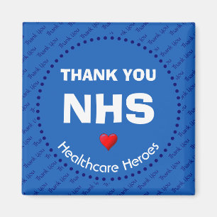 Healthcare Heroes   DANK U NHS Magneet