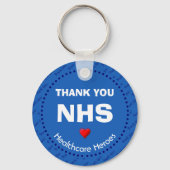 Healthcare Heroes | DANK U NHS Sleutelhanger (Voorkant)