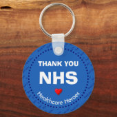 Healthcare Heroes | DANK U NHS Sleutelhanger (Voorkant)