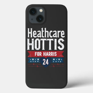HealthCare Hotties voor Harris 24 Kamala Walz Nurs Case-Mate iPhone Case