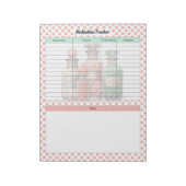  Healthcare Medication Tracker Notitieblok (Linkerzijde)