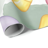 Healthcare & Pharmacy Pink Grey Paarse Tablets Cadeaupapier (Rol Hoek)