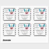 Healthcare plant Care in Bloom Carer Referral Vierkante Sticker (Vel)