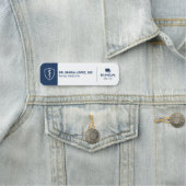 Healthcare Professional Bilingual Medical Modern Naamplaatje (In situ)