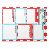 Healthcare Student Farmacologie Sjabloon Notitieblok (Voorkant)