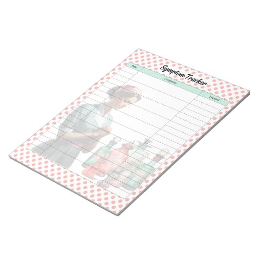  Healthcare Symptom Tracker Notitieblok (Schuin)