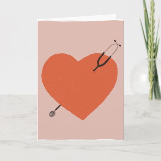 Healthcare Worker Thank You Card Kaart (Voorkant)