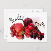 HealthEsense Eten Briefkaart (Voorkant / Achterkant)