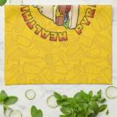 Healthier Food Pyramide Theedoek (Gevouwen)