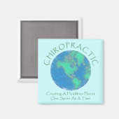 Healthier Planet Chiro Magneet (Voorkant / Achterkant)