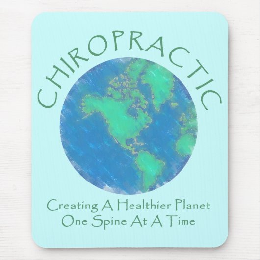 Healthier Planet Chiro Mousepad Muismat (Voorkant)