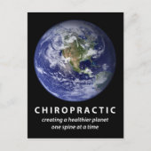 Healthier Planet Chiropractic Briefkaart (Voorkant)